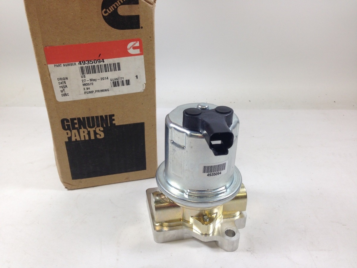 12V Fuel Transfer Pump – For Cummins ISX15, ISZ13, QSX11.9, QSX15, QSZ13 – Replaces 4935094, P76916