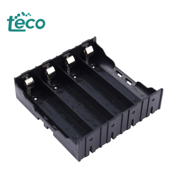 DIY Battery Storage Box: 4 Slots for 18650 Lithium-Ion Batteries, 3.7V, Welded Construction