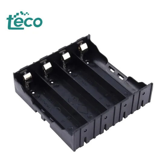 DIY Battery Storage Box: 4 Slots for 18650 Lithium-Ion Batteries, 3.7V, Welded Construction