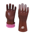 Brown Fishing PVC Coated Gloves