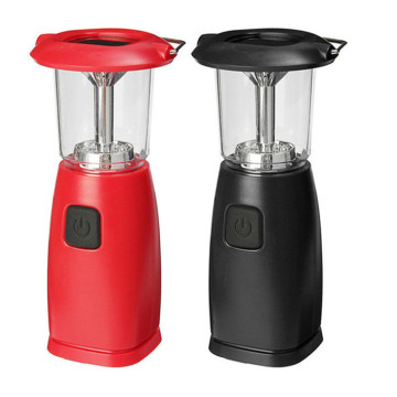 Outdoor Portable Camping Light: 6 LED Tent Lantern with Dynamo, Hand Crank, and Solar Charging Options for Hiking and Fishing