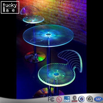 LED TABLE DISPLAY BAR SHELF STAND LIGHTING DESK CHAIR