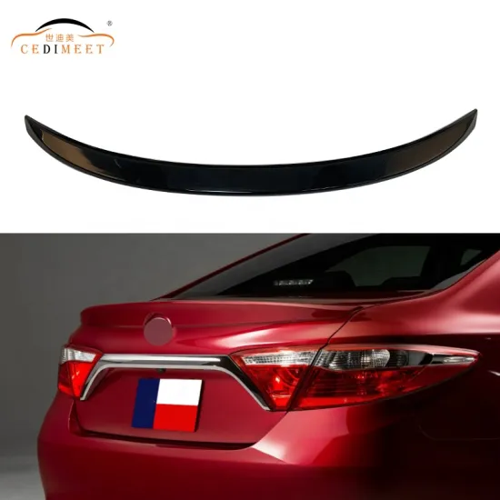 Racing ABS Plastic Body Kit Rear Tail Lip Spoiler Wing for Camry 2015