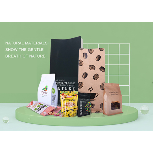 Nuts Packing Composite Snack Bag with Window