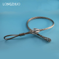 Heavy Duty swivel Mesh Wire Rope Cable Grip For Cable And tube