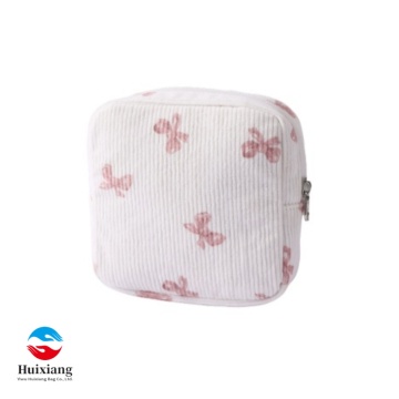 Organizador cosmético de cuero PU de múltiples secciones de moda