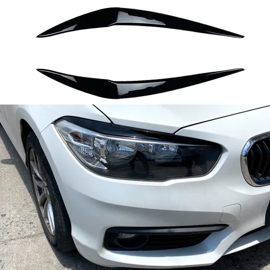 Hot Sale BMW 1 Series F20 LCI 2015-2019 ABS Material Front Bumper Eyebrow Accessories
