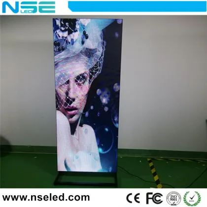 Shopping Mall Airport Advertising Digital LED Poster for Ads