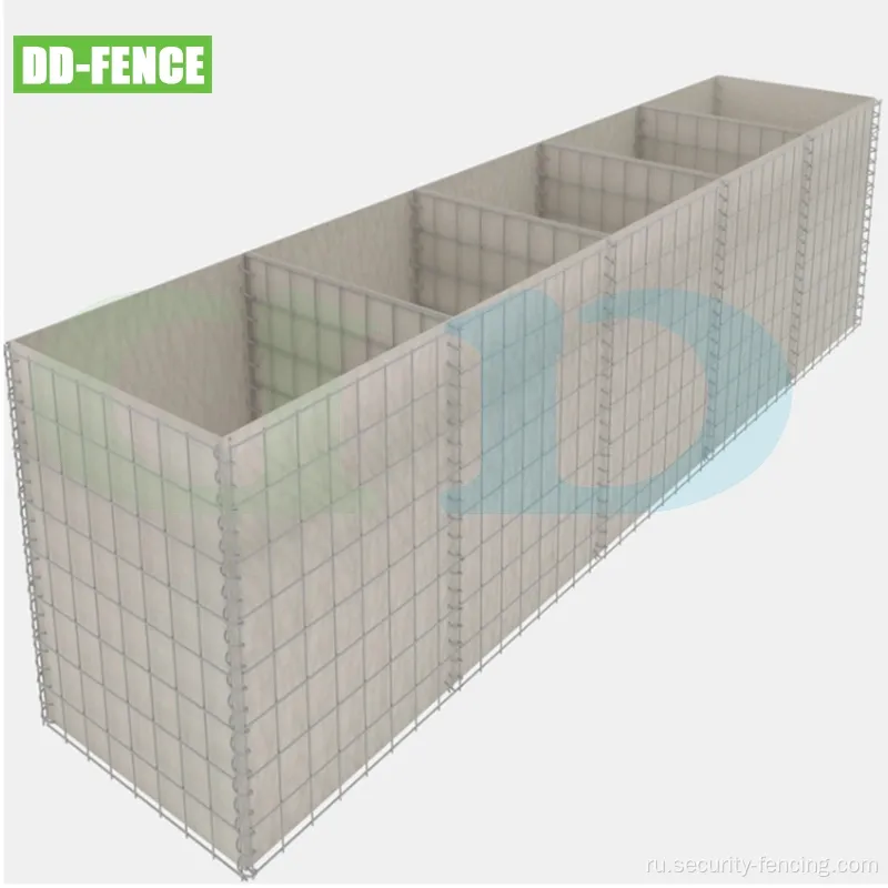 Новый дизайн Gabion Mesh защитные барьерные стены