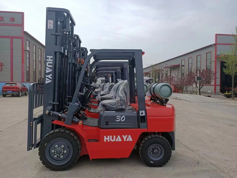 High-Power Export LPG Forklift Gas 3-5 Ton with New Japan Engine and Dual Fuel Option