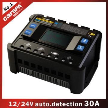 12/24V Auto. Detection Solar Charge Controller with LED Indicators