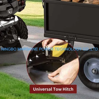 Small ATV Utility Trailer Single Axle 500LBS Trailer Utility