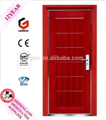 China manufacture Nice looking brand-new fire-check steel door