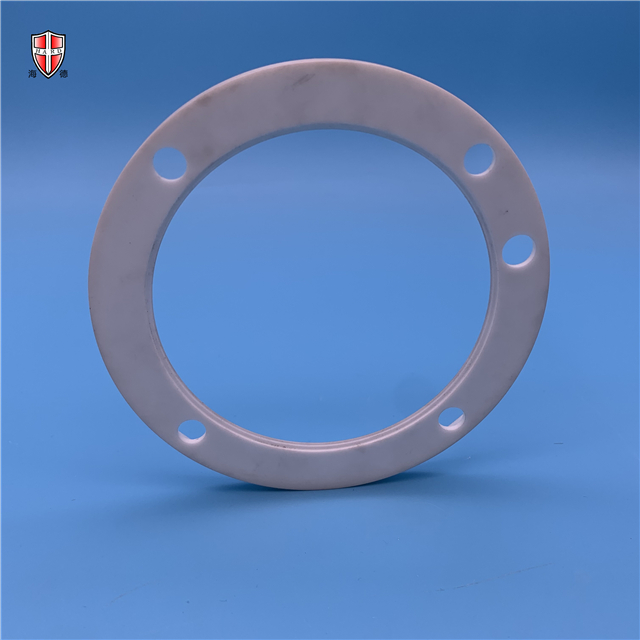 isostatic pressure moulding Al2O3 ceramic flange ring