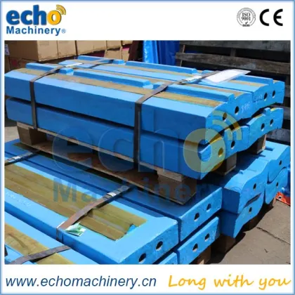 Kleemann crusher parts blow bar and hammer