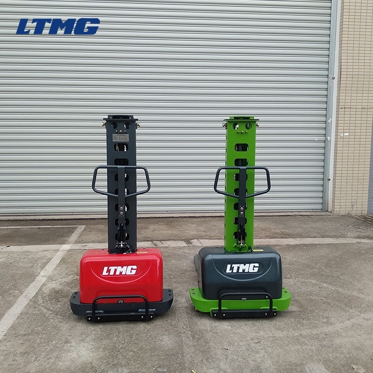 Electric Pallet Stacker 500kg - Portable Auto Lift Self-Loading Stacker