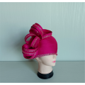 Women' Fancy Polyester Satin Ribbon Millinery Church Hats