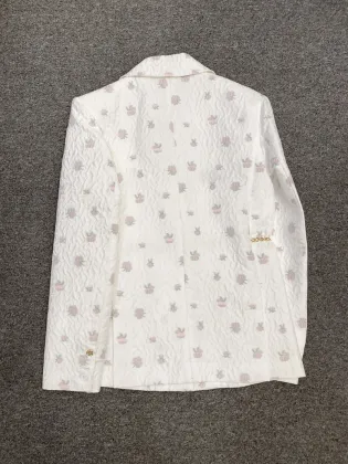 Customization Single Breasted Full Print Blazer for Women