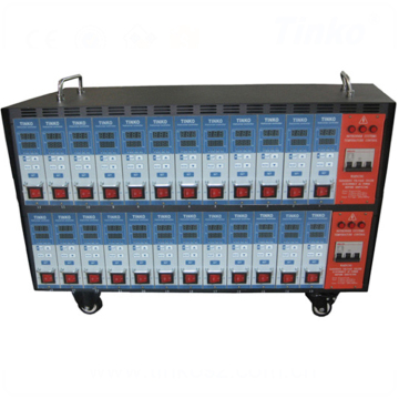 24 Zona Display Display Hot Runner Temperature Controller para máquinas de injeção plástica