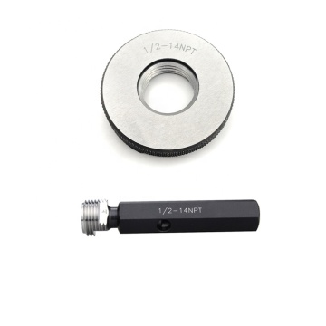 Taper NPT 60 Degree UN Thread Plug Ring Gauge