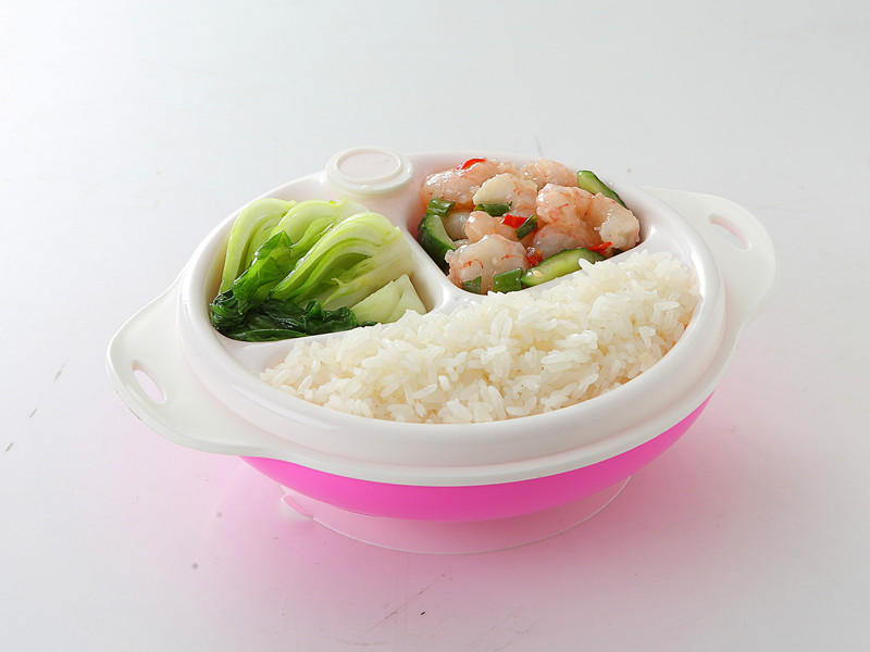 Double Layer Heat Resistant Bowl Baby Feeding Tableware