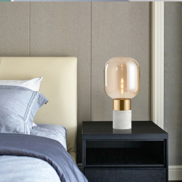 LEDER Small Round Table Lamp