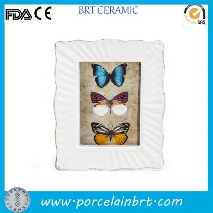 Golden rim memorial Wedding Photo Frames