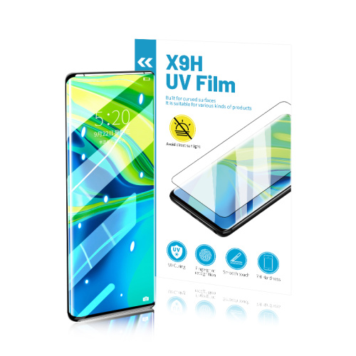 Hidrogel penyembuhan diri uv gelas gelas tempered