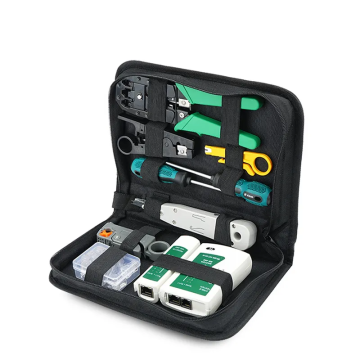 30-in-1 Network Cable Tester Tools Kit: RJ11, RJ45, RJ12, Cat5, Cat6 UTP