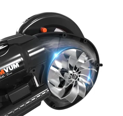 LOMVUM Electric Air Blower 1800W Powerful Dust Collector Computer Cleaning Dust Blowing