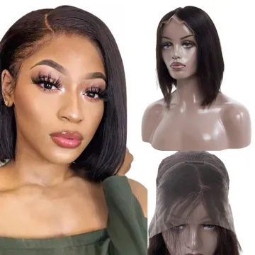 MRSHAIR Short Brazilian Pixie Cut Straight Wig,Cheap Perruque 13x4 Lace Frontal Pixie Wig,Hd Lace Human Hair Wig For Black Women