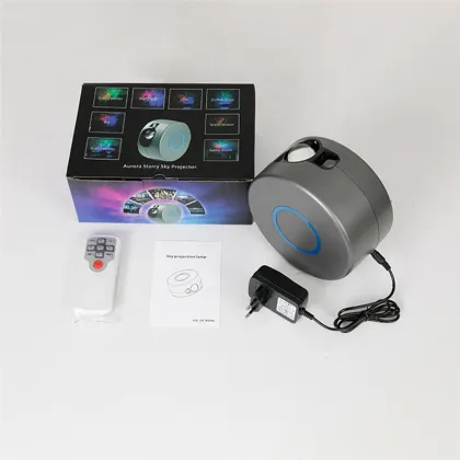 Starry Sky LED Projector Lamp - Aurora Star Rotating Night Light