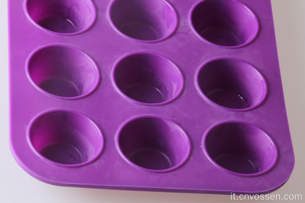 Stampi da forno personalizzati per cupcake in silicone