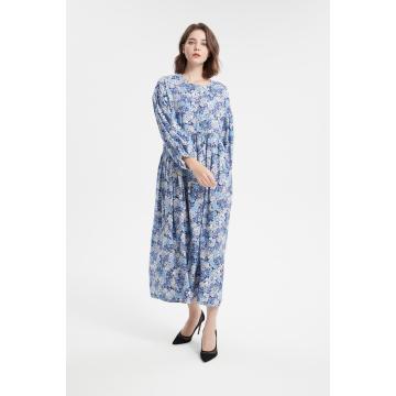 Abito di moda maxi lungo casual