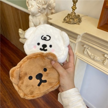 Portafoglio borsetta per peluche con peluche con peluche con felso cartone animato personalizzato