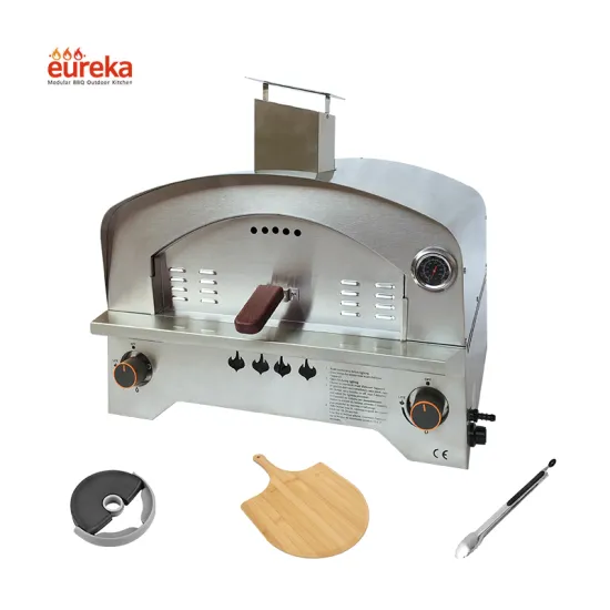 New Mobile Gas Pizza Oven Commercial Pizza Maker Countertop