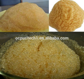 Strong Acid Cation Ion Exchange Water Softening Resin Price