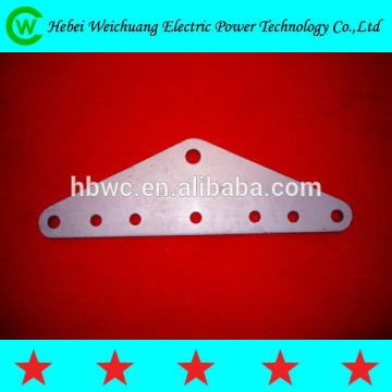 Yoke plate/line hardware of link fitting