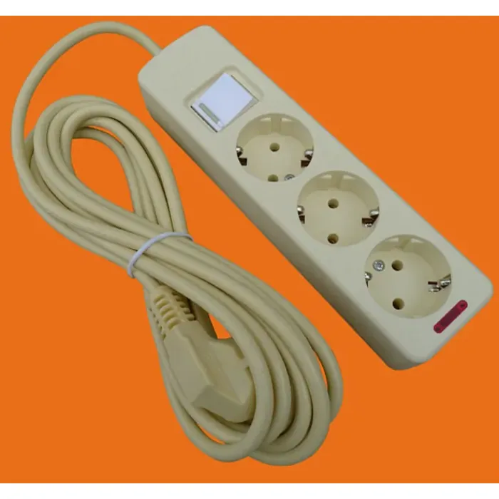 Soket Ekstensi 6 Arah Eropa E5006E
