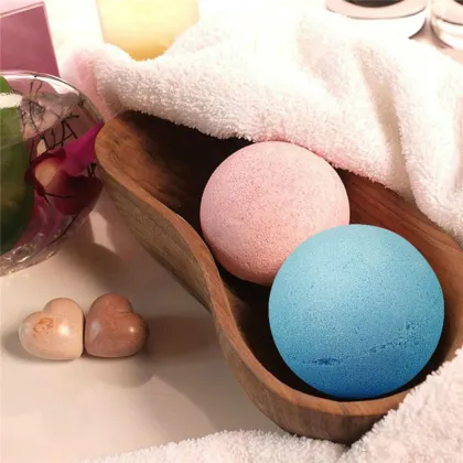 Natural Ingredient Colorful Bath Salt Ball Bath Bomb