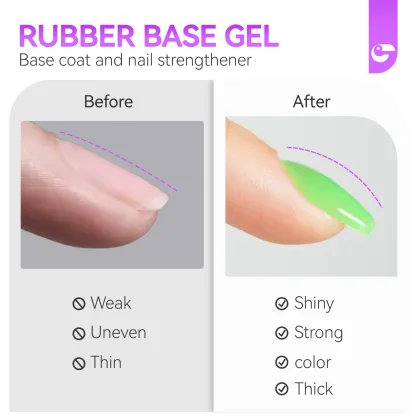 Nail Tips Glue Gel - Multifunctional Nail Gel Glue Base Coat