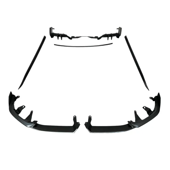 Matte Black Bodykit Front Bumper Side Skirt Aero Kit for G60/G68