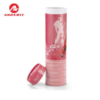Color Printed Custom Cylinder Cardboard Packaging