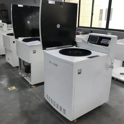 Large Capacity 8000rpm Refrigerated Bio-scientific Floor Type Centrifuge