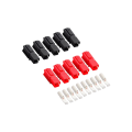 Connettore powerpole Anderson rosso/nero set maschio 15A/30A/45A