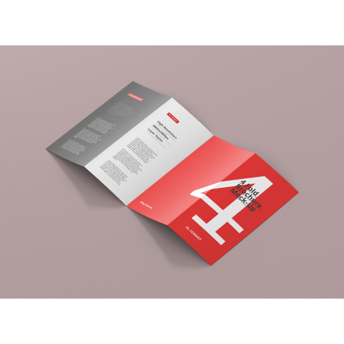 Premium Quad-Fold Leaflet for Business Promotion