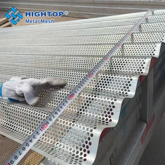 Hexagonal Hole 1mm Carbon Steel Corrugated Perforated Metal Panels: Ideal Solutions for Acoustic Control