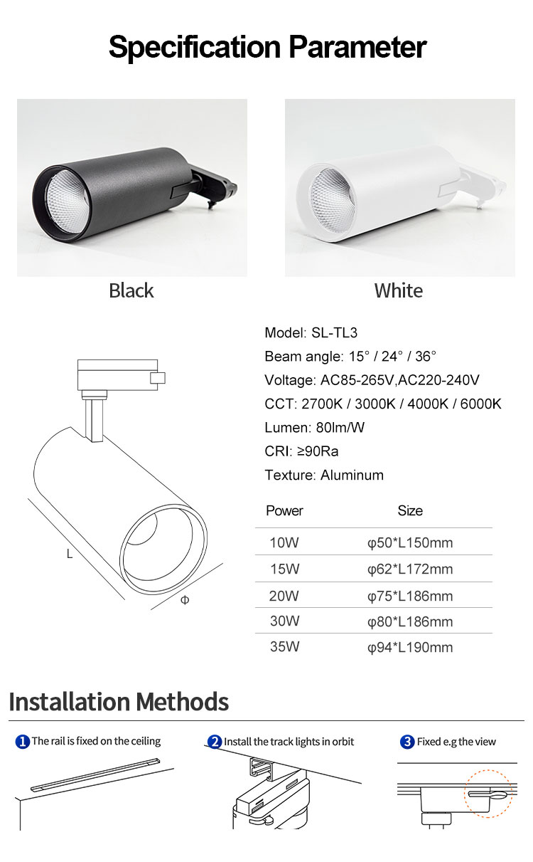 Magnetic Track Light Details Model Sl Tl3 From Synno Lighting