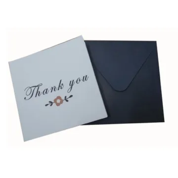 Thank You Greeting Cards with Envelope