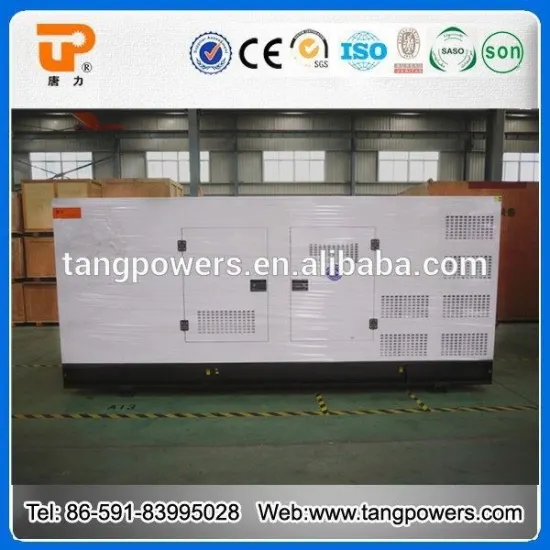 AC three phase 500kva silent type diesel generator set